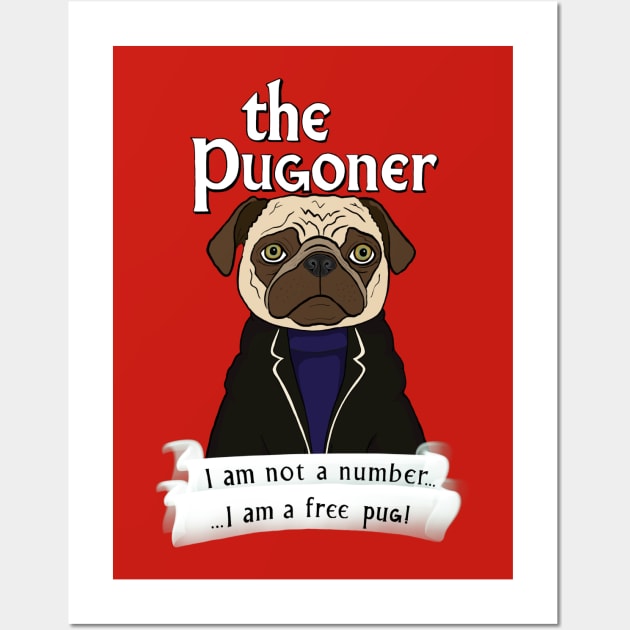 The Pugoner Wall Art by FivePugs